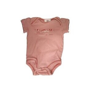 Bronco baby girl pink one piece size 3-6M